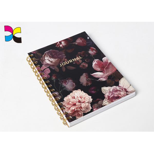 Art Paper Spiral Bound Coloring Books Fancy Customized Combination Lock Diary