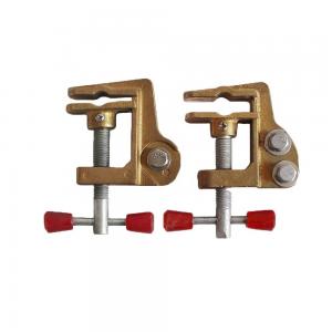 China High Voltage Copper Grounding Clamps / Aluminum Grounding Clamps on sale