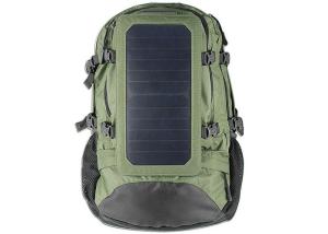 Men 25L Fashion Solar Cell Backpack Nylon Inside Material Anti Theft Multifunction