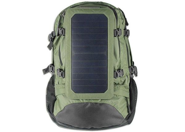 Quality Men 25L Fashion Solar Cell Backpack Nylon Inside Material Anti Theft Multifunction for sale