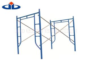 China Pre - Galvanized Scaffolding Frame System Scaffolding Walk Through Ladder on sale