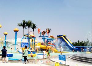 China Big Customized Slide Water Park Construction Project Children Playground on sale