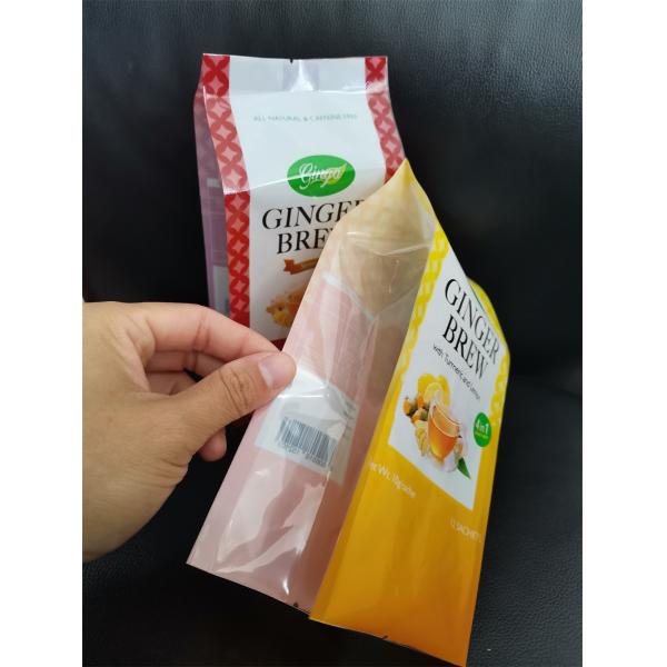 Rice Quinoa MPET PE Waterproof Gusset Bag Packaging