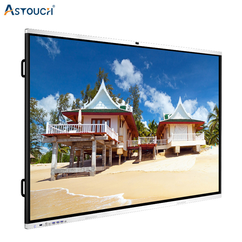 Smart Interactive Flat Whiteboard Panel 75'' Android 11 LCD