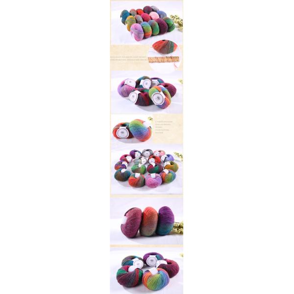 Breathable Alpaca Cotton Blend Yarn Multi Scene Acidproof Durable