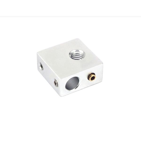 7.8g Aluminium MK7 MK8 3D Printer Heater Block 20mm*20mm*10mm