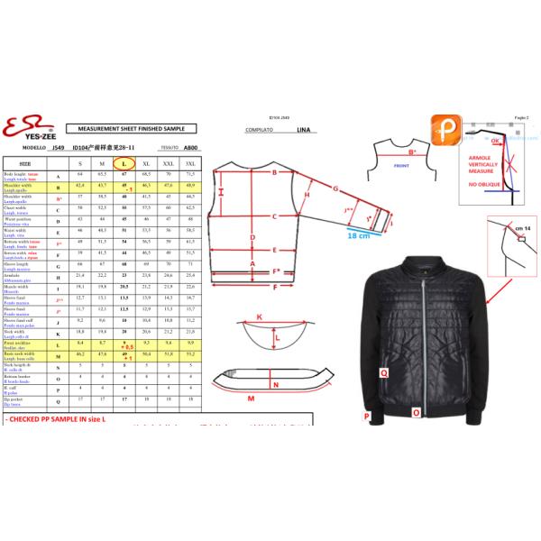 Stand Collar Mens Woven Jacket Pilling Resistant Waterproof 80g Polyester Filling