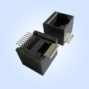Buy cheap SMT Modular Rj45 Connectors / Network Connector Rj45 Unshielded Without LEDs product