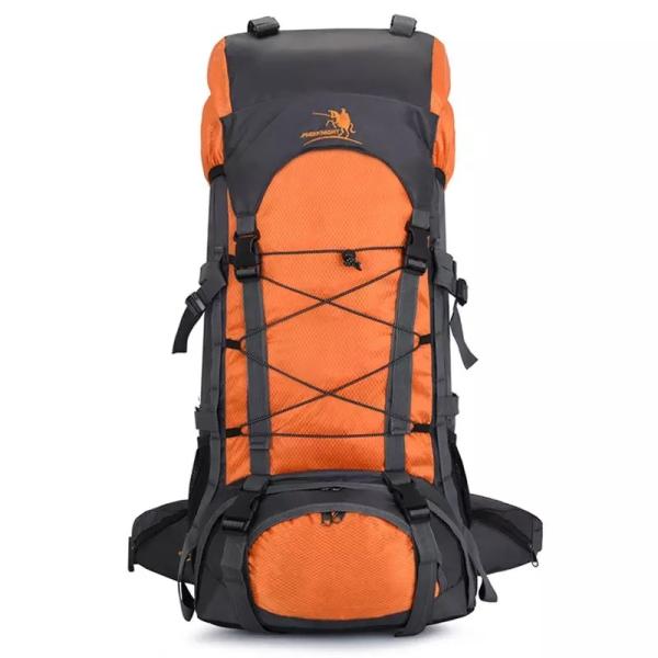 Blue 60L Waterproof Camping Backpack BSCI Mountain Climbing Backpack
