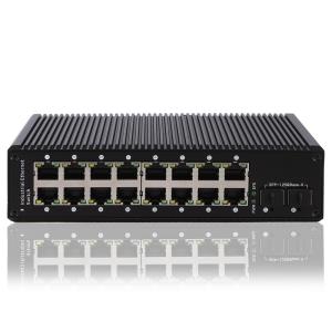Unmanaged Poe Switch 16 Port Poe Switch Power Supply 48-56V DC