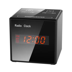 China Wifi Alarm Clock Camera Wifi Alarm Clock Camera Bluetooth Speaker FM Radio 1080P Night Vision on sale