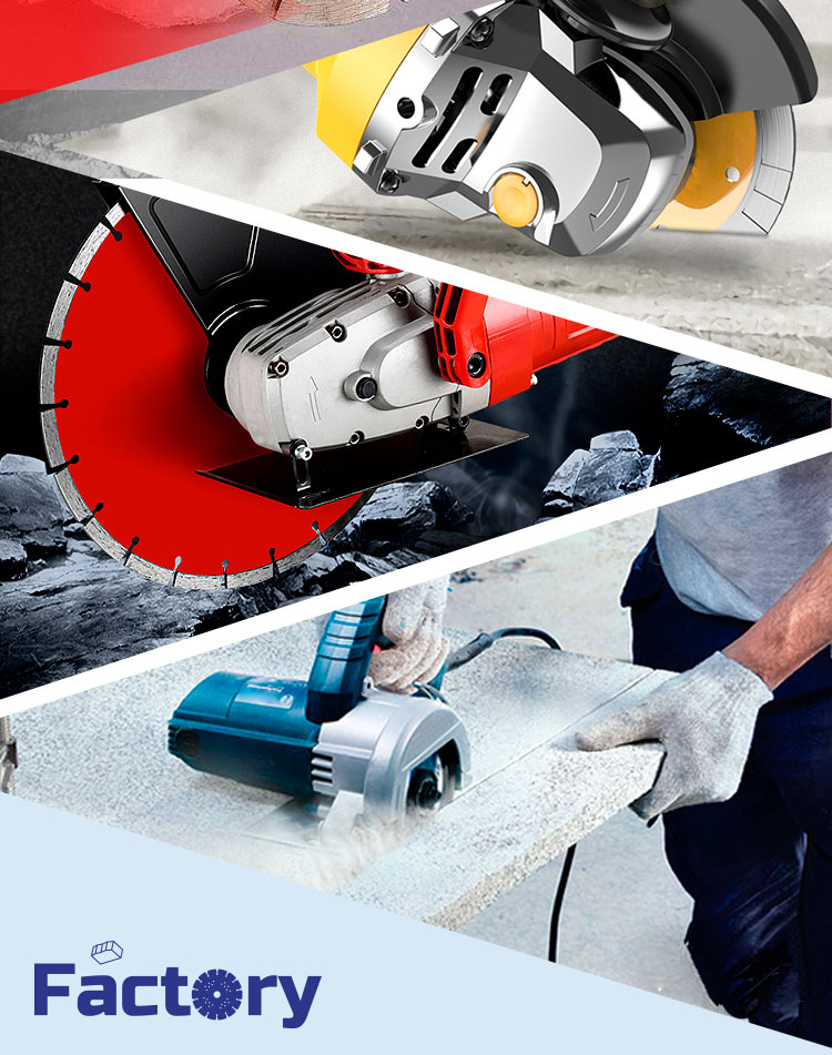 D105-D230 Dry Cutting Diamond Cutting Discs with Good Sharpness and Extended Lifespan