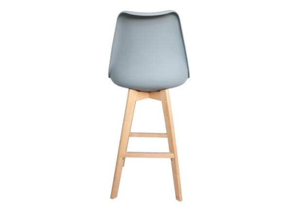 Quality Ergonomic Cushion Beech Bar Stool , Leather Counter Height Stools With Backs for sale