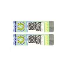 China Custom Printing Self Adhesive Label Double Layer Anti Counterfeiting Label on sale
