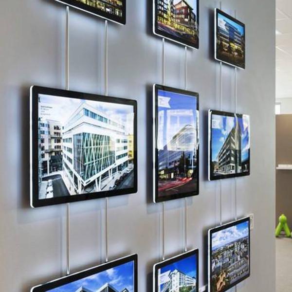 Quality Picture Frame Acrylic Photo Frame Slim 3 Years Warranty Advertising Light Box for sale