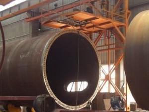 China 40 Tons Self Adjustment Automatic Pipe Turning Rollers Siemens System on sale