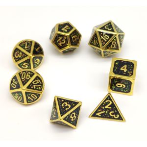 Buy cheap GST Practical RPG Dice Set Multipurpose Handmade Polyhedral Metal product