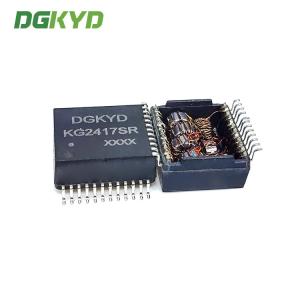 Buy cheap KG2417SR Single Port 1000BASE-TX IC Ethernet Transformer Gigabit Ethernet Filter 24PIN product