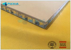 Buy cheap Sandstone Aluminium Honeycomb Panel With Edge Sealed Thickness 20mm - 30mm product