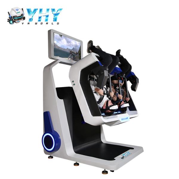 Quality Theme Park 9D VR Simulator Double Seats 360 Degree Virtual Reality Equipment for sale