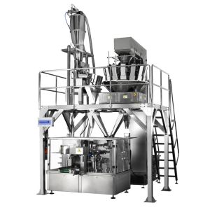 Sunflower Seeds 380V 60HZ Multihead Weigher Packing Machine