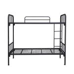 Double Decker Metal Frame Bunk Beds Twin Over Twin