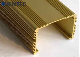 Anodized Aluminum Extrusions For Electronics , With Finished Machining