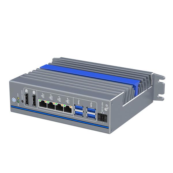 Quality Mini Firewall Nano PC 4 Gigabit Ethernet Port Fanless Mini PC Pfsense for sale