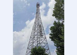 Buy cheap Green Filed Ground Based Telecom Towers Outdoor Large Loading Towers product