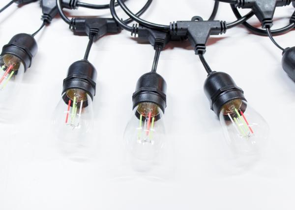 Quality RGB Filaments S14 String LED Garden Festoon Lights for sale