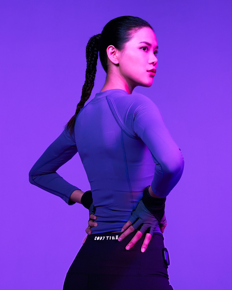 Waist Training SML size Gym Outfit Sets / Wireless EMS Ladies Workout Clothes