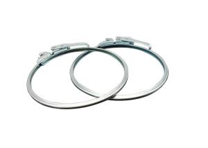 Metal Clamp Round Duct Clamp Barrel Clamp Galvanized Pipe Clamp