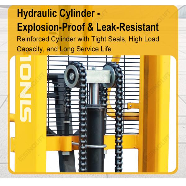 SFH22AG Manual Hydraulic Stacker with Adjustable Straddle Legs