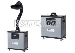 Mobile 110 V Benchtop Solder Fume Extractor For Air Purifying , Fume Extraction System