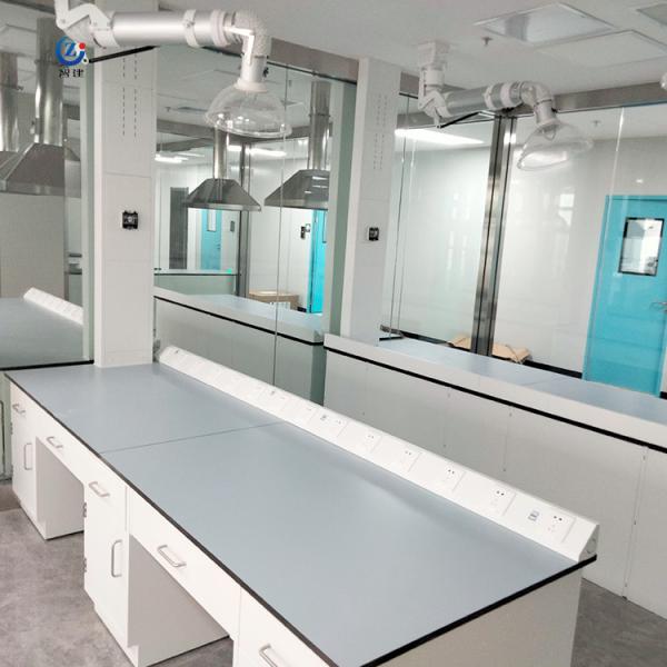 Quality Acid Resistant Lab Wall Bench Epoxy Resin Table Top Laboratory Work Table for sale