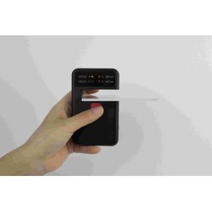 ±2% Test Accuracy Digital Light Transmittance Meter Black Handheld