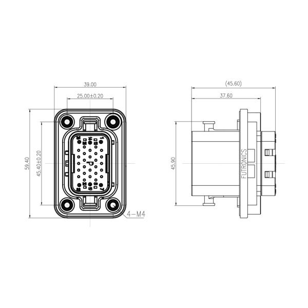RS485 Transmission Cable Connector