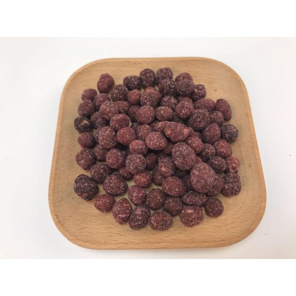 Purple Potato Candy Coated Peanuts Food Special Taste Safe Raw Ingredient