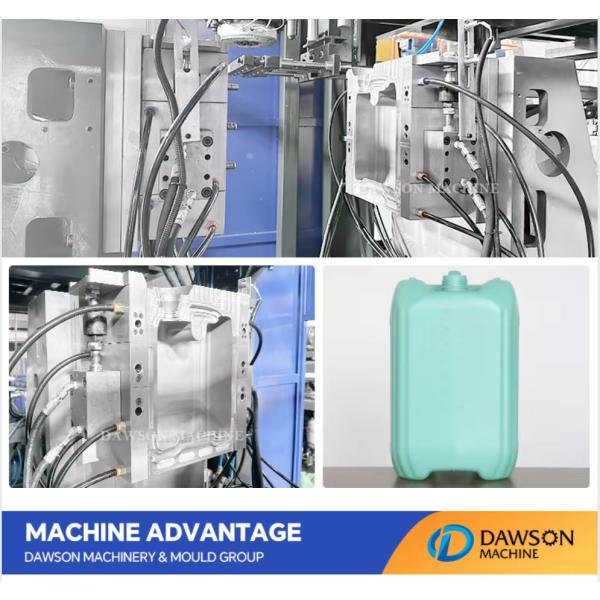 Single Station Single Die Head HDPE Lubricant Oil Extrusion Blow Molding Machine