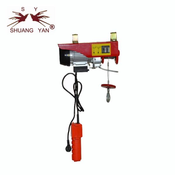 Quality Customized Mini Electric Hoist  Steel Material 10m Lifting Height for sale
