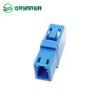 Fiber Optic LC APC Blue Adapter UPC Singlemode Multimode Simplex Adapter Welded