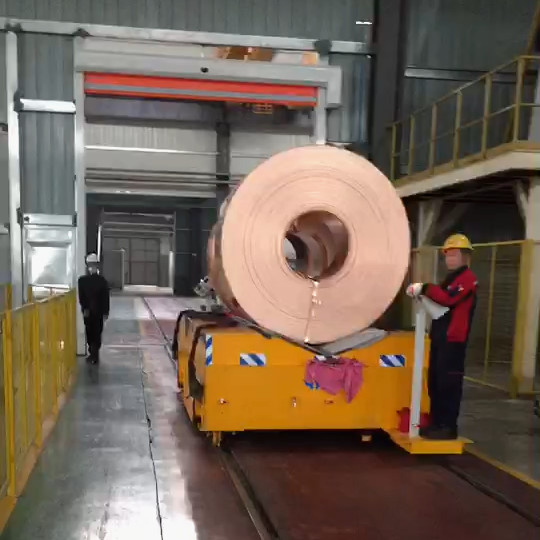 5ton Automatic Transfer Trolley Warehouse Transfer Cart High Efficiency