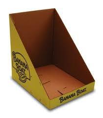 China Offset Printing Cardboard Counter Display Boxes With OEM / ODM Services on sale