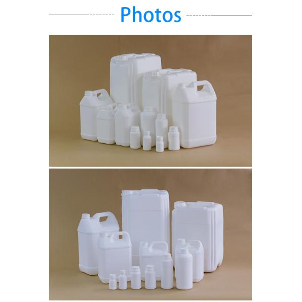 HDPE Square Plastic Detergent COEX Bottle For Oil Based Coatings Package 2.5L