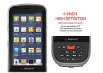 Rugged Android 5.1 Low Frequency RFID Reader 125khz RS232 For Animal Identificat