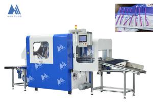 Buy cheap 10mm Fully Auto Notebook Elastic Band Inserting Machine MF-FEM450 product