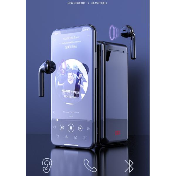 2020 New Earphone Power Bank TWS Bluetooth 5.0V Earphone Power Bank 10000mah with Earbuds