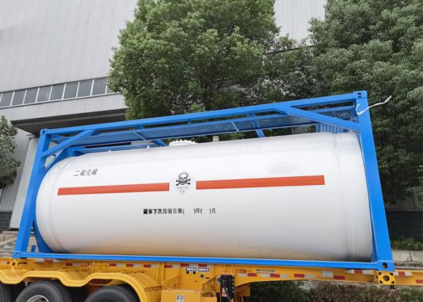 Quality T50 ISO 20ft Tank Container Sulfur Dioxide CCS for sale