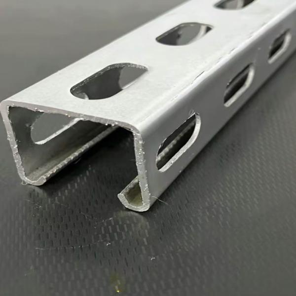 C Shaped Steel Metal Strut Channel 40-80mm Customizable Length For Durable Construction