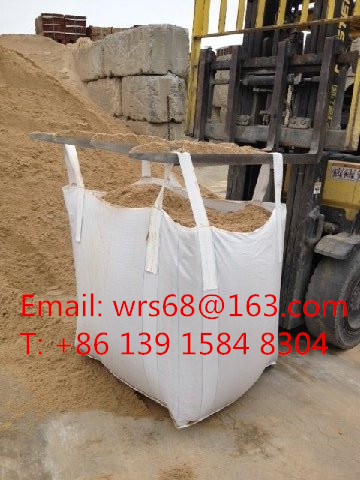 Woven Polypropylene 1 Ton Bulk Bags , One Ton Bags 1 Ton Sacks For Chemical / Building